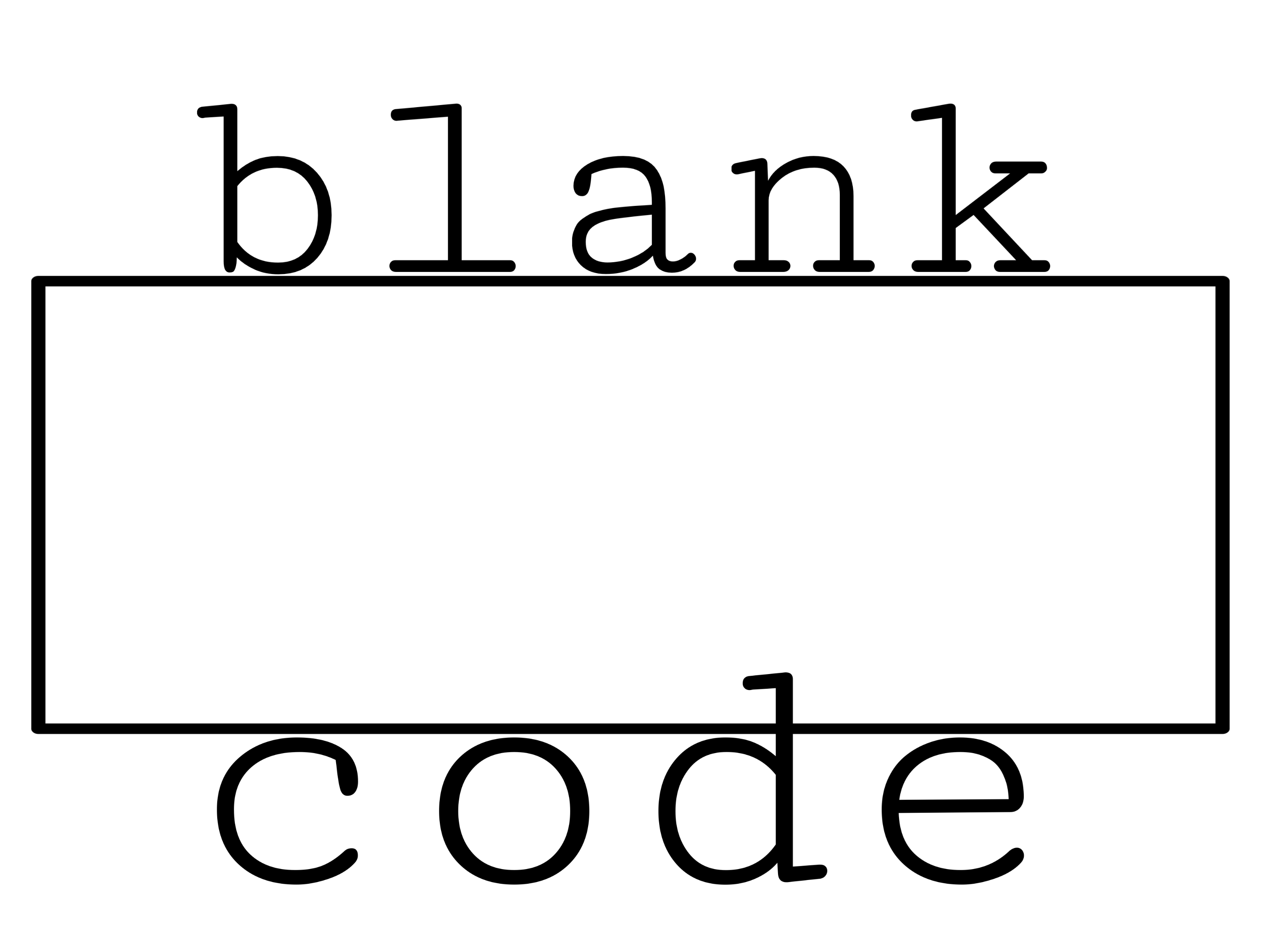 Blank Code